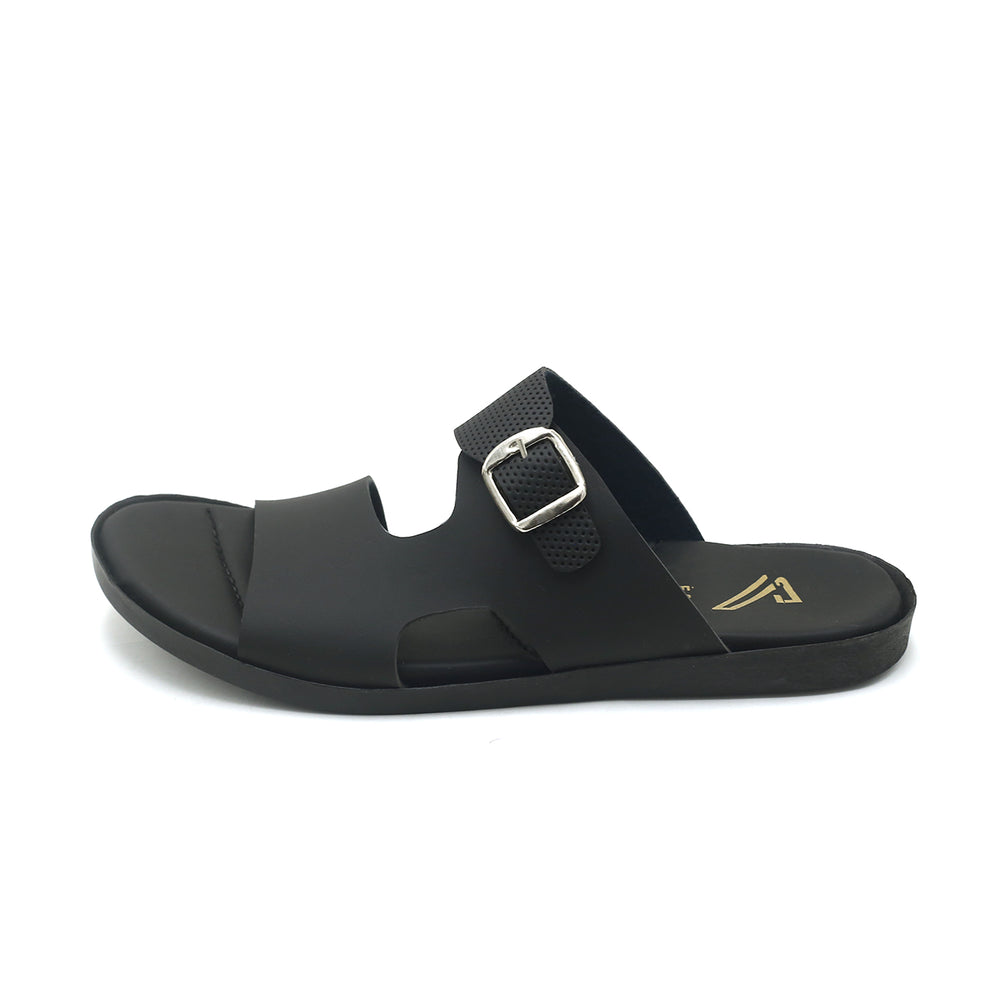 Valuable Men's Slipper - Black, Men's Slippers, Chase Value, Chase Value