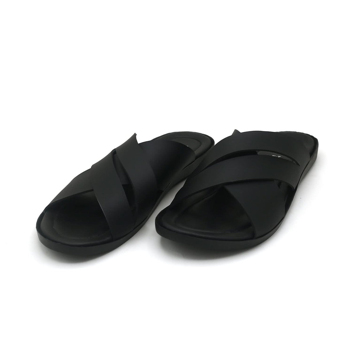 Valuable Men's Slipper - Black, Men's Slippers, Chase Value, Chase Value