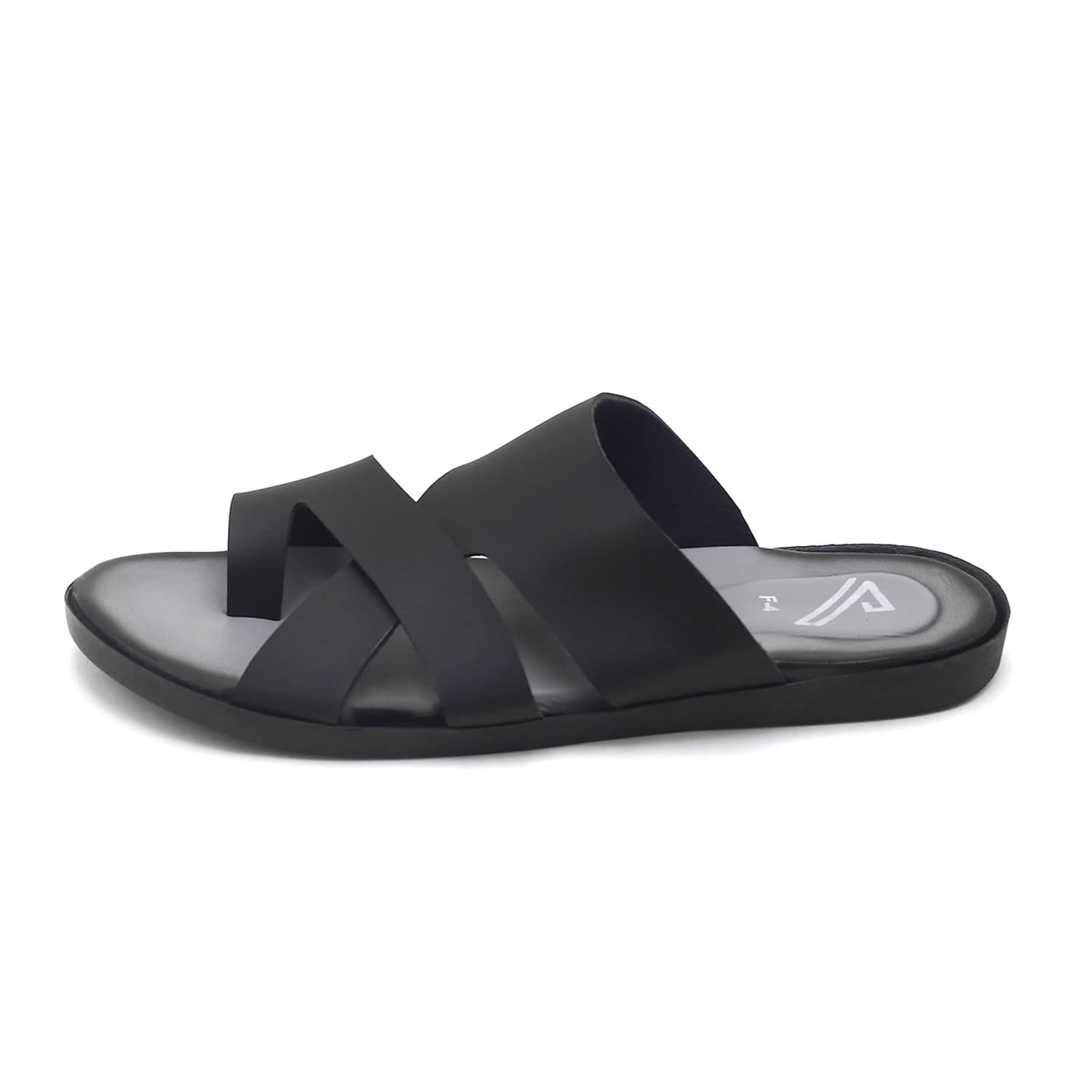 Valuable Men's Slipper - Black, Men's Slippers, Chase Value, Chase Value