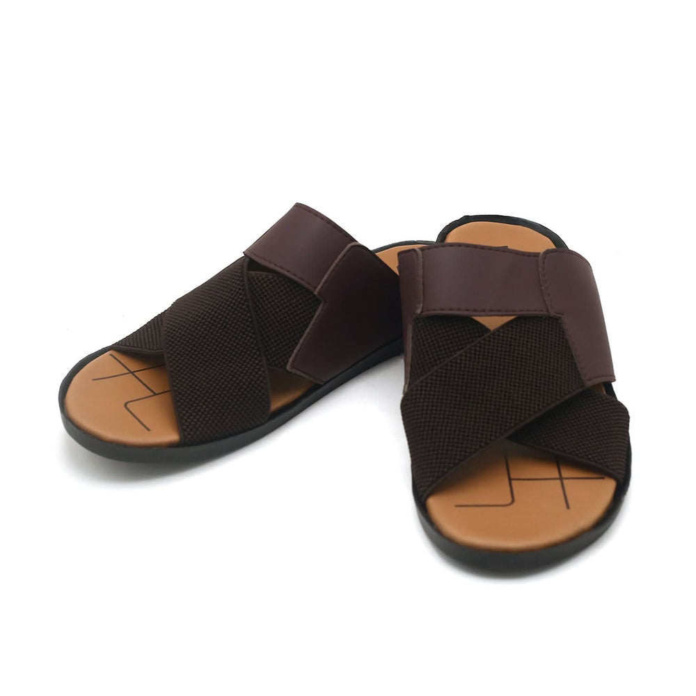 Valuable Men's Slipper - Brown, Men's Slippers, Chase Value, Chase Value