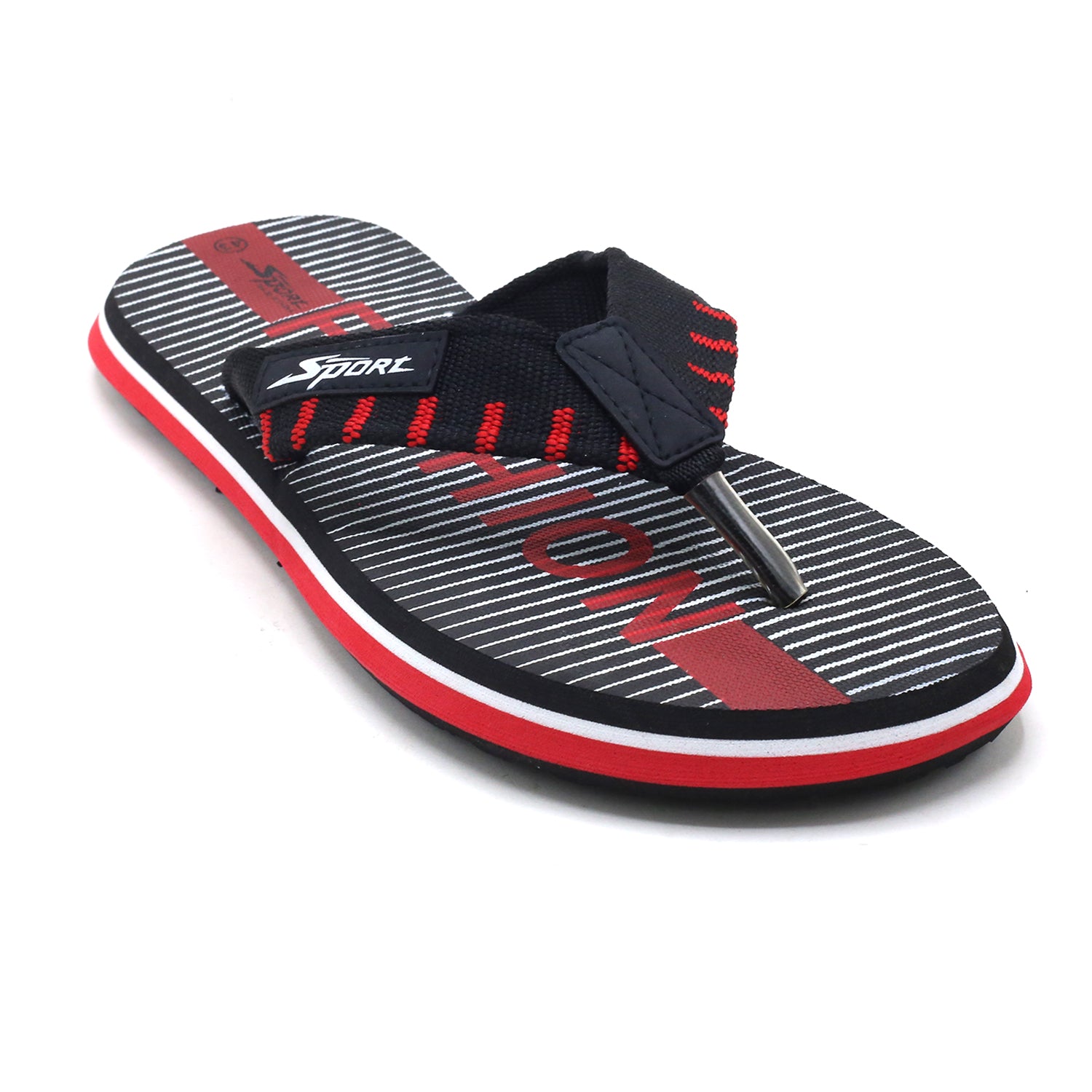 Men's Flip Flop - Red, Men's Slippers, Chase Value, Chase Value