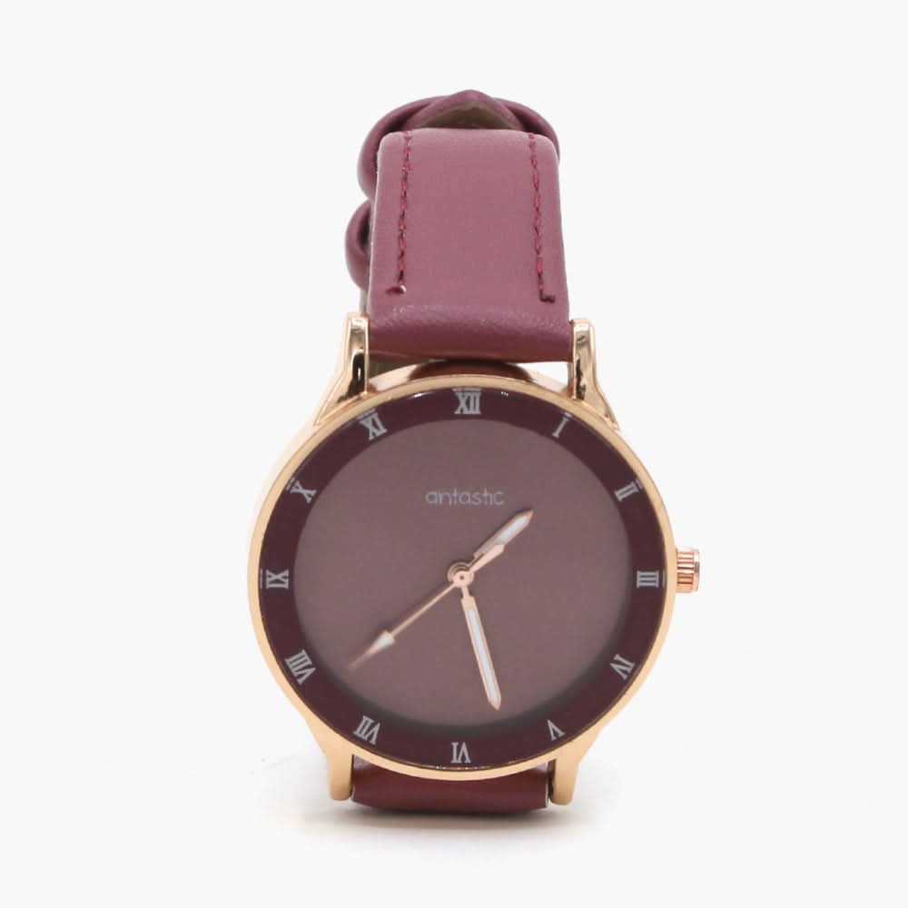 Women's Fantastic Watch - Maroon, Women Watches, Chase Value, Chase Value