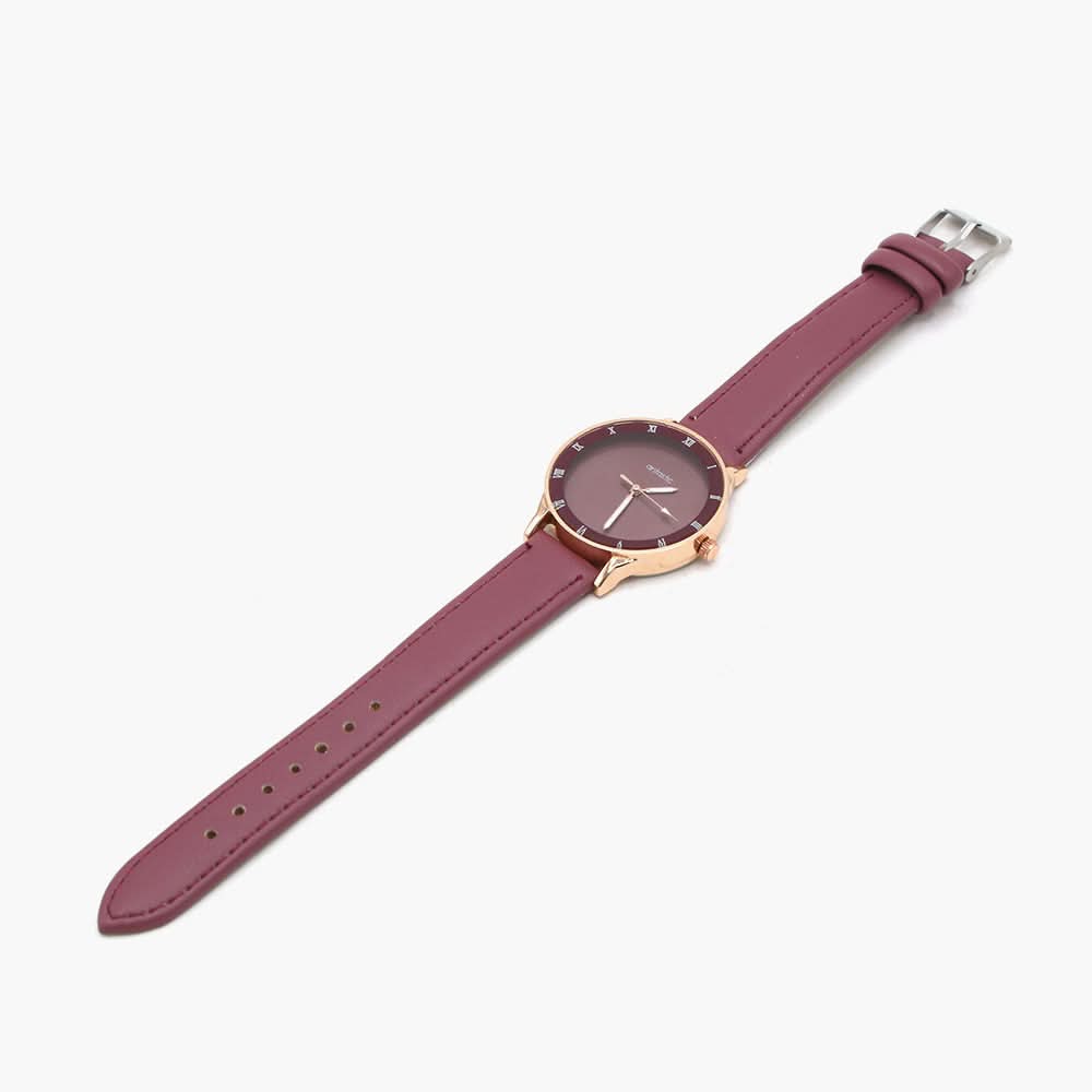 Women's Fantastic Watch - Maroon, Women Watches, Chase Value, Chase Value