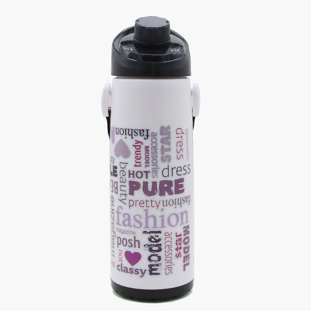 Trinkle Bottle - Large - Black & White, Tiffin Boxes & Bottles, Chase Value, Chase Value