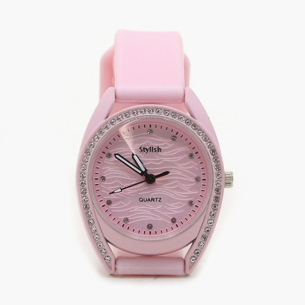 Women's Stylish Belt Watch - Pink, Women Watches, Chase Value, Chase Value
