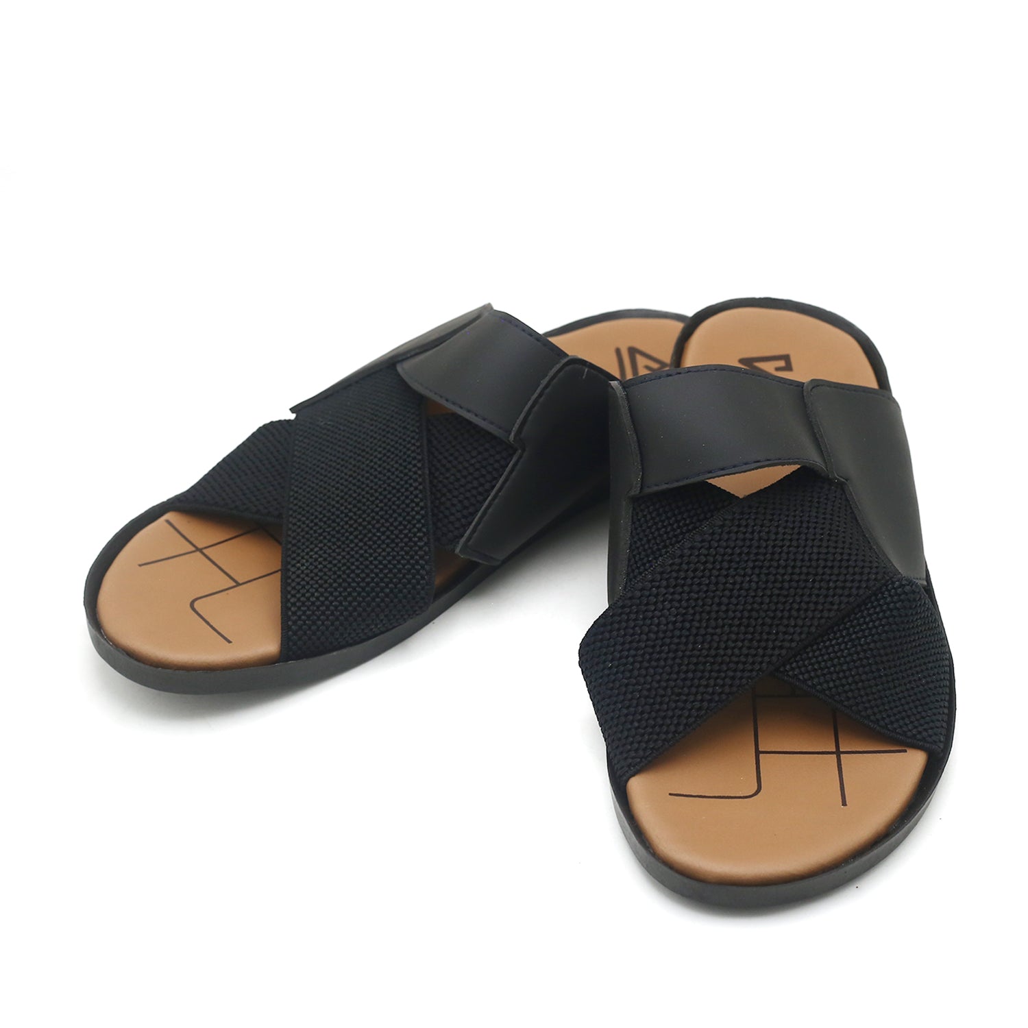 Valuable Men's Slipper - Black, Men's Slippers, Chase Value, Chase Value