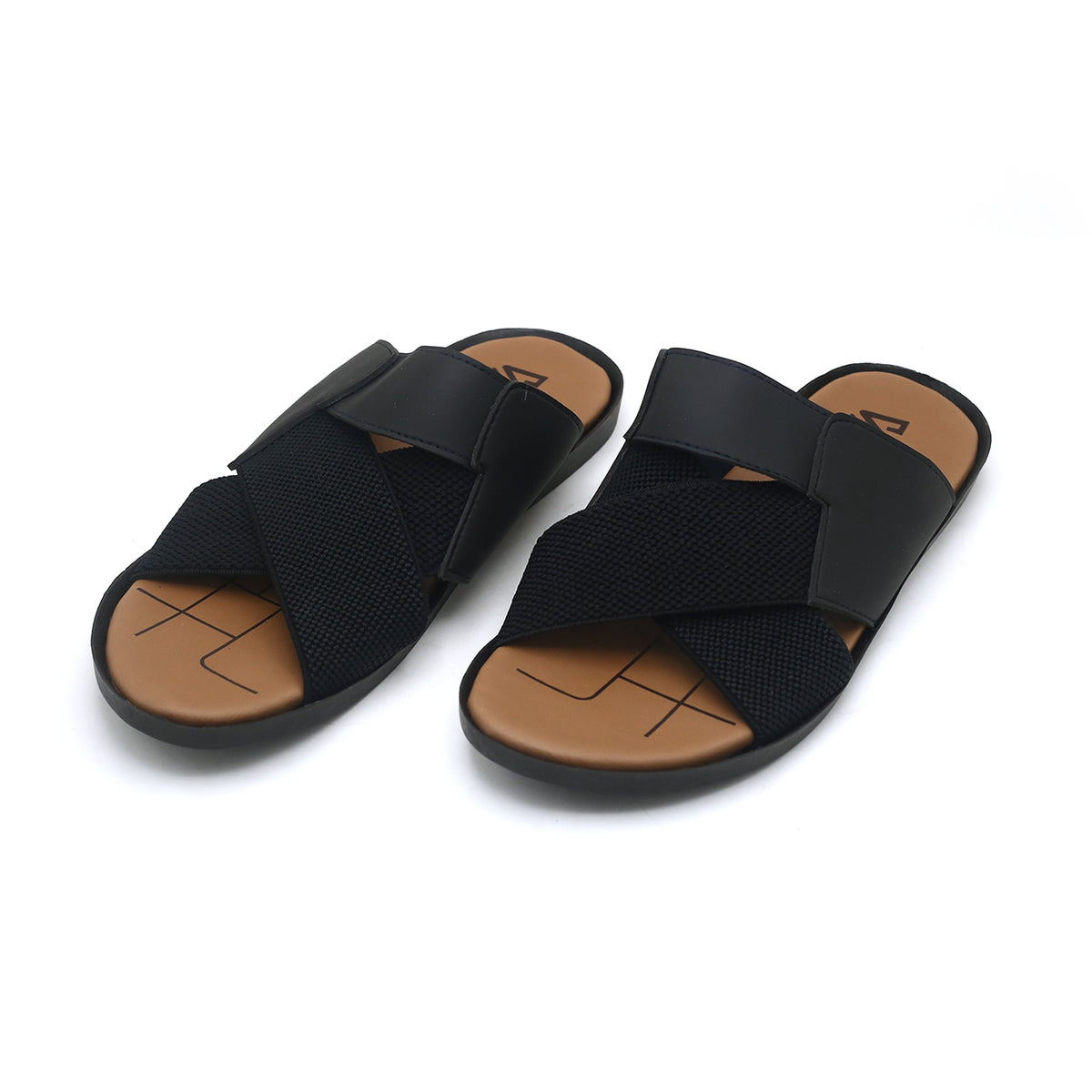 Valuable Men's Slipper - Black, Men's Slippers, Chase Value, Chase Value