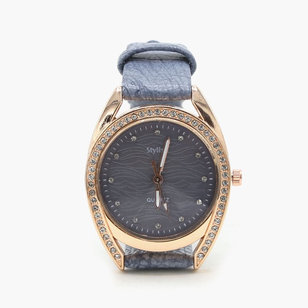 Women's Stylish Belt Watch - Grey, Women Watches, Chase Value, Chase Value