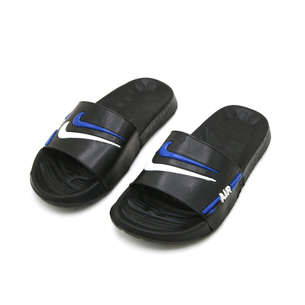 Boys Slider - Blue & Black, Boys Slippers, Chase Value, Chase Value