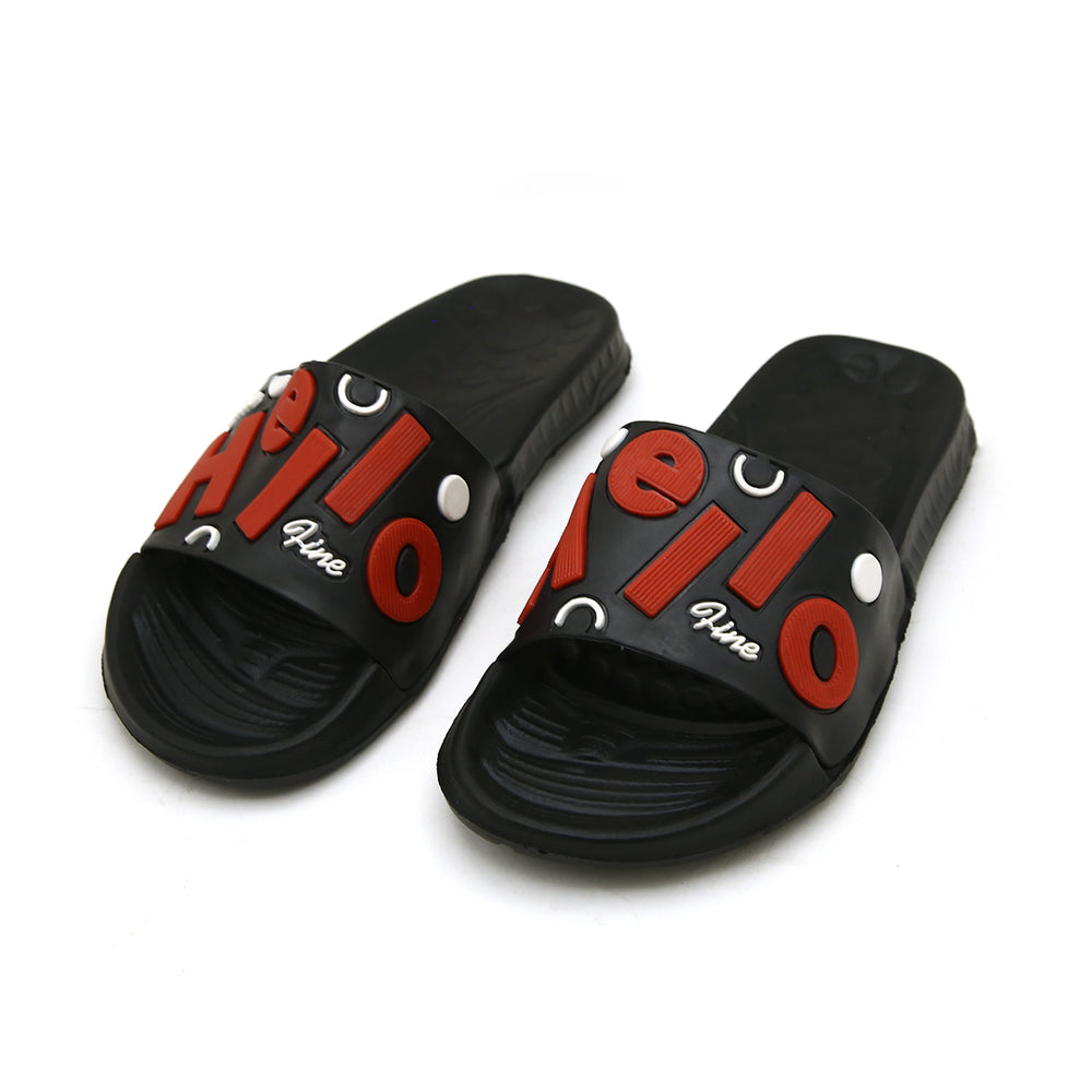 Boys Slider - Red, Boys Slippers, Chase Value, Chase Value