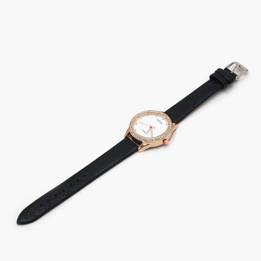 Women's Stylish Belt Watch - Black, Women Watches, Chase Value, Chase Value