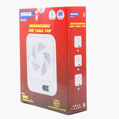 Sogo Rechargeable Mini Table Fan JPN-415