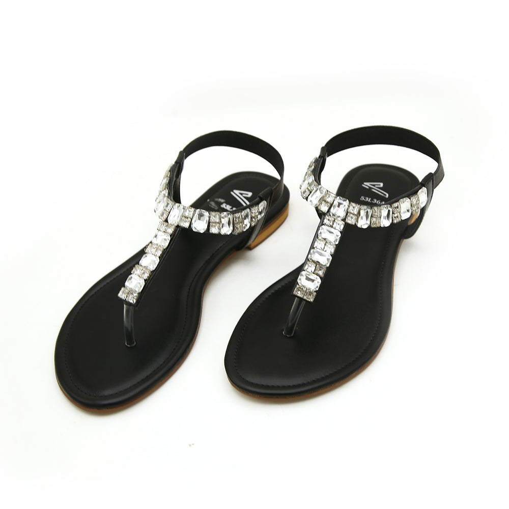 Valuable Women's Sandals - Black, Women Sandals, Chase Value, Chase Value