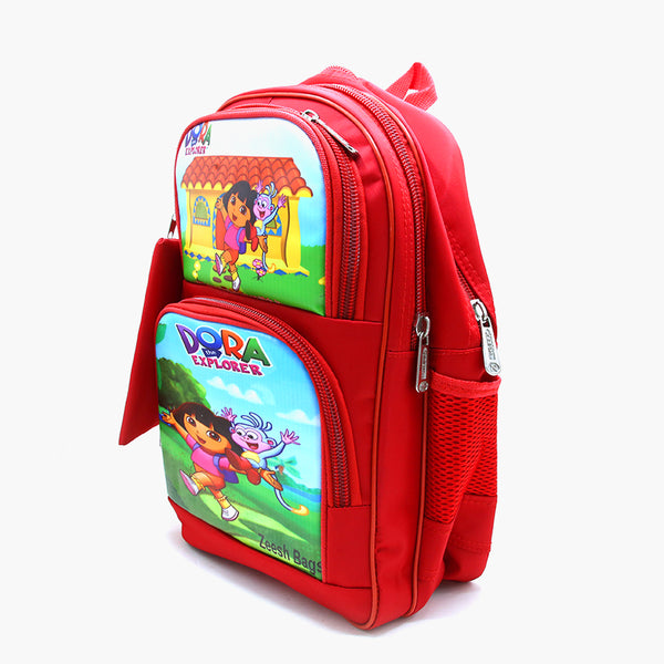 Kids School Bag - Red