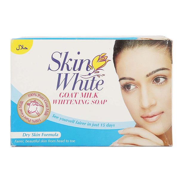 Skin White Goat Milk Whitening Soap - Dry Skin, Beauty & Personal Care, Soaps, Chase Value, Chase Value