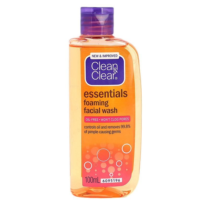 Clean & Clear Essentials Foaming Facial Wash - 100ml, Beauty & Personal Care, Face Washes, Chase Value, Chase Value