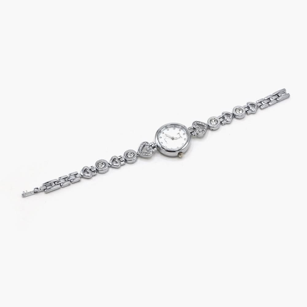 Women's Watch Bracelet Set 3in1 - Silver, Women Watches, Chase Value, Chase Value