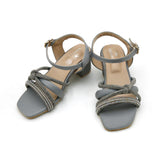 Eminent Girls Heel Sandal - Grey, Girls Sandals, Eminent, Chase Value
