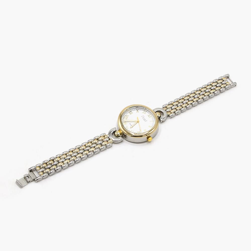 Women's Watch Bracelet Set 3in1 - Golden & Silver, Women Watches, Chase Value, Chase Value