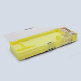 Pencil Pouch - Yellow, Pencil Boxes & Stationery Sets, Chase Value, Chase Value