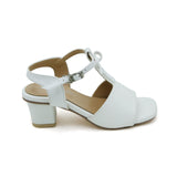 Eminent Girls Heel Sandal - White, Girls Sandals, Eminent, Chase Value