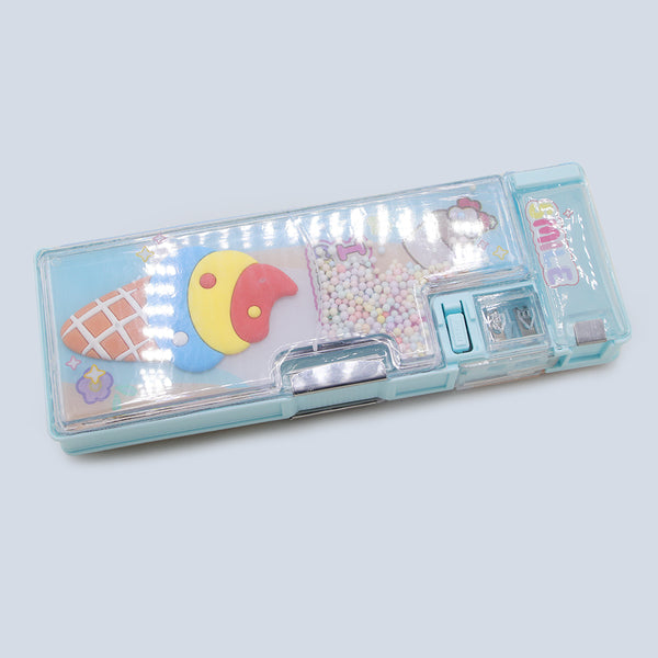 Pencil Box - Cyan