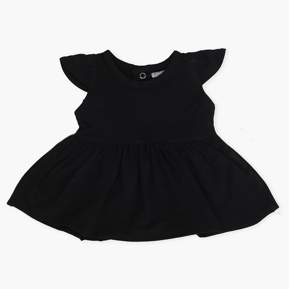 Newborn Girls Frock - Black, Newborn Girls Frocks, Chase Value, Chase Value
