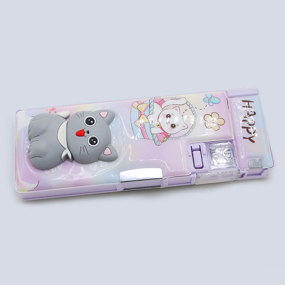 Pencil Pouch - Grey, Pencil Boxes & Stationery Sets, Chase Value, Chase Value
