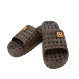 Men's Bath Slider - Brown, Men's Slippers, Chase Value, Chase Value