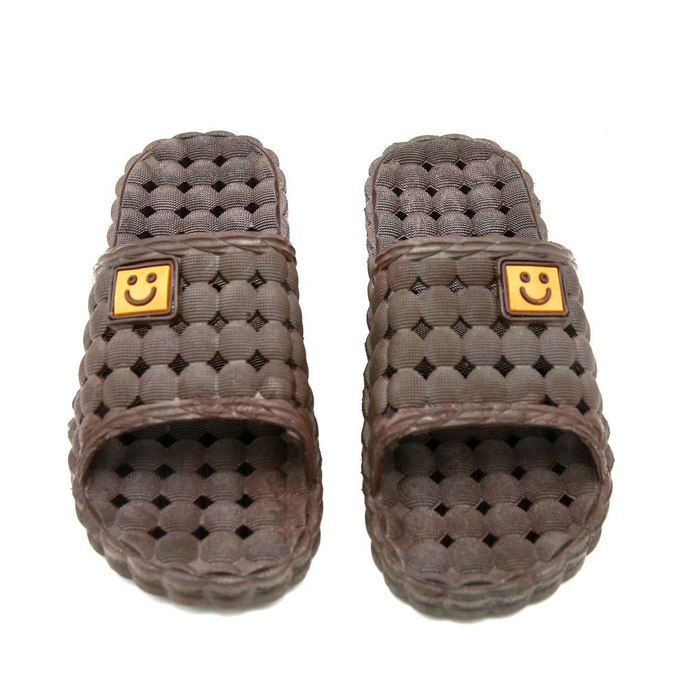 Men's Bath Slider - Brown, Men's Slippers, Chase Value, Chase Value