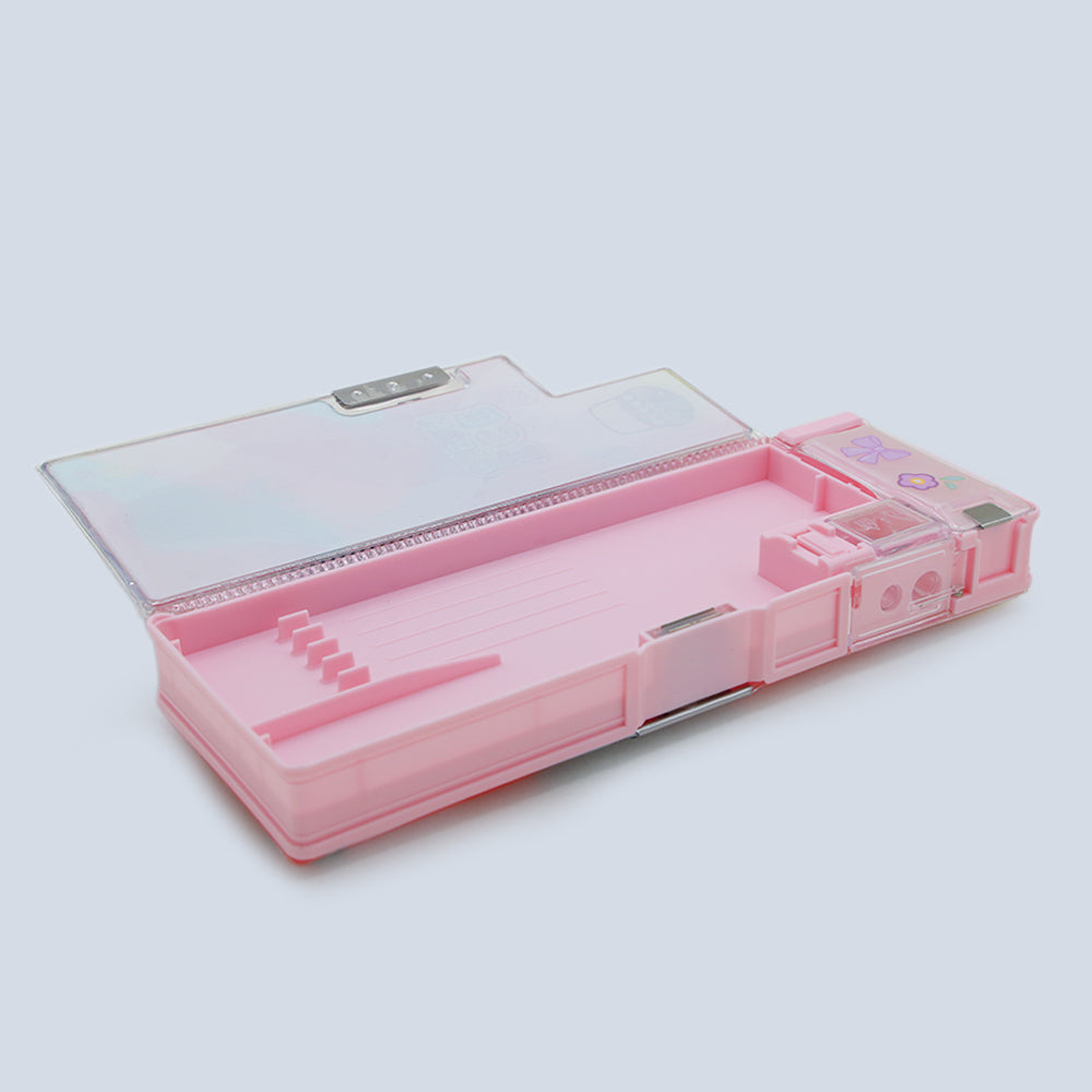 Pencil Box - Pink, Pencil Boxes & Stationery Sets, Chase Value, Chase Value