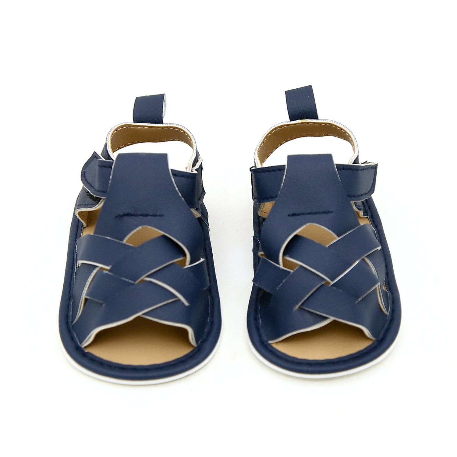 Newborn Boys Sandal - Navy Blue, Newborn Caps, Shoes & Socks, Chase Value, Chase Value
