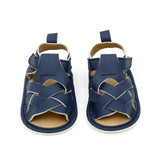 Newborn Boys Sandal - Navy Blue, Newborn Caps, Shoes & Socks, Chase Value, Chase Value