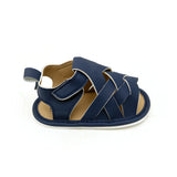 Newborn Boys Sandal - Navy Blue, Newborn Caps, Shoes & Socks, Chase Value, Chase Value