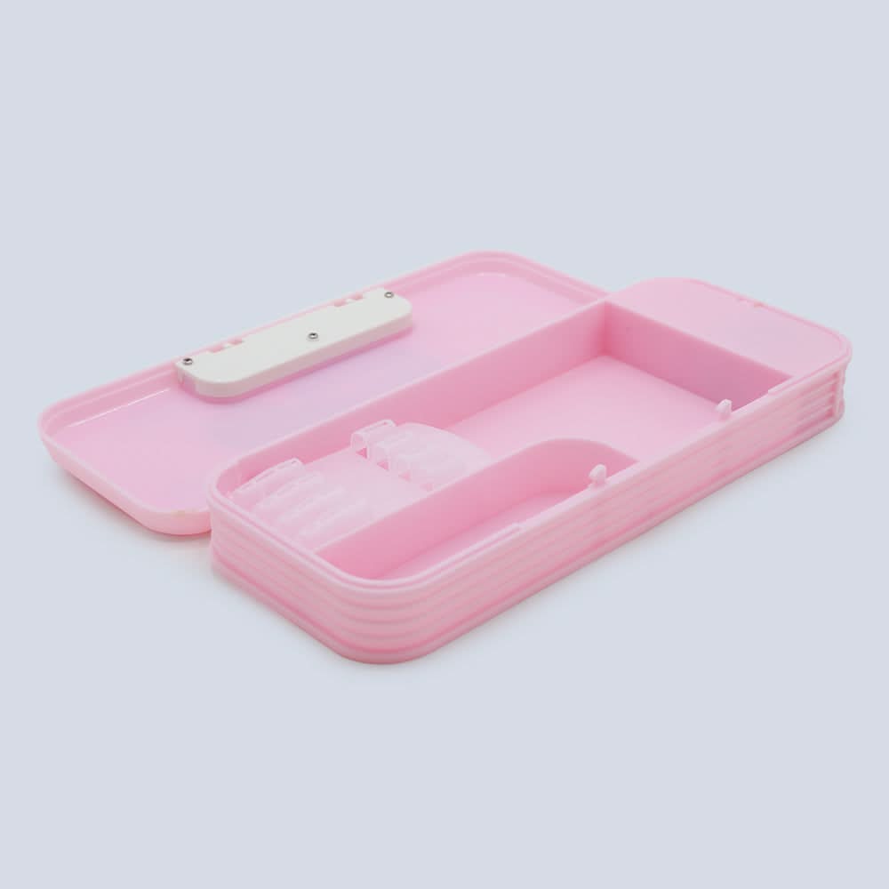 Pencil Box - Pink, Pencil Boxes & Stationery Sets, Chase Value, Chase Value