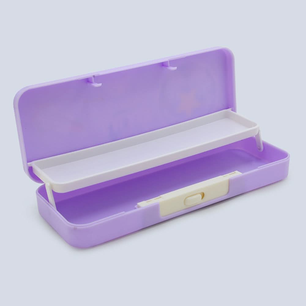 Pencil Pouch - Purple, Pencil Boxes & Stationery Sets, Chase Value, Chase Value