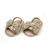 Newborn Girls Sandal - Golden, Newborn Caps, Shoes & Socks, Chase Value, Chase Value