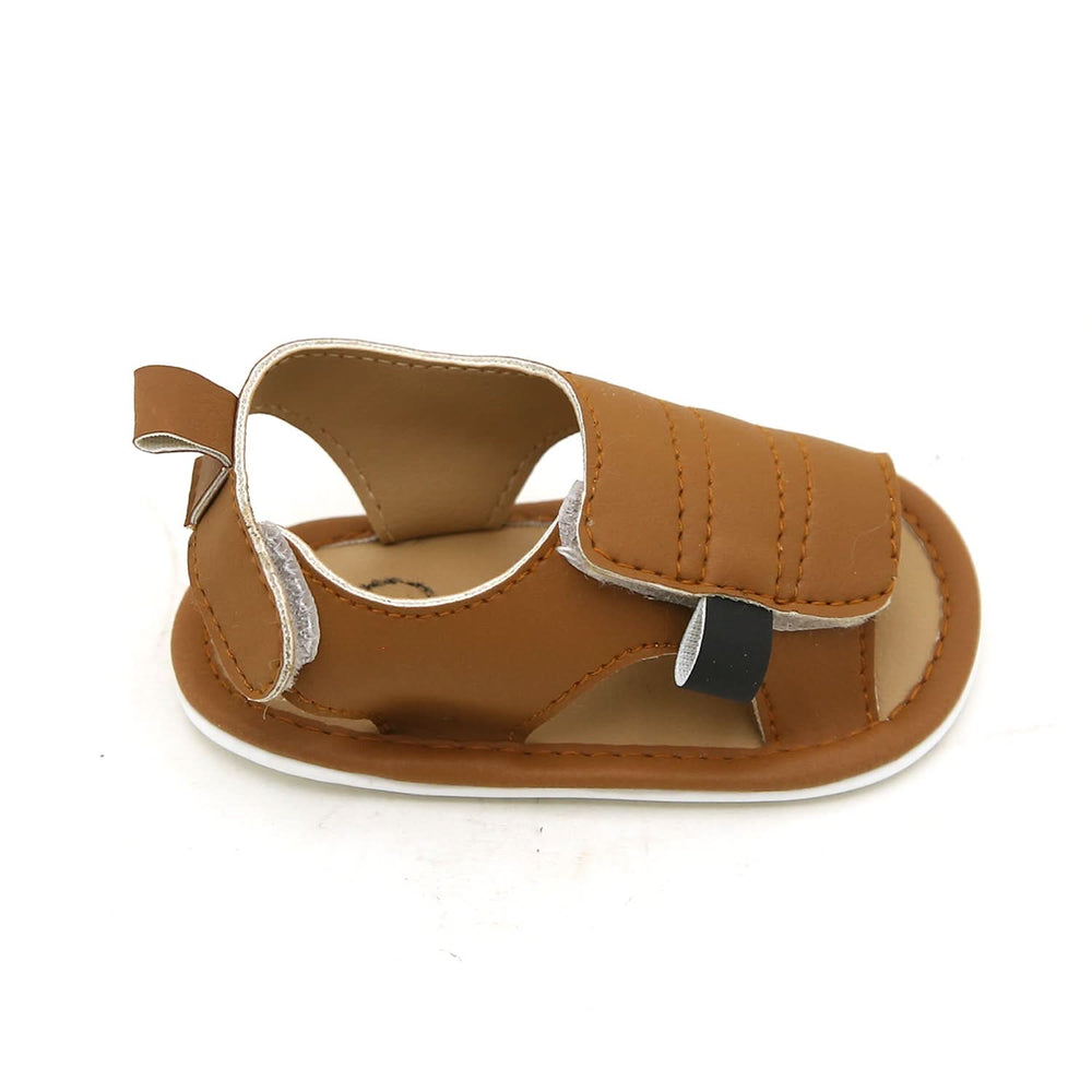 Newborn Boys Sandal - Brown, Newborn Caps, Shoes & Socks, Chase Value, Chase Value