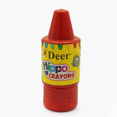 Deer Hippo Crayons 12Pcs - Red, Coloring Tools, Deer, Chase Value