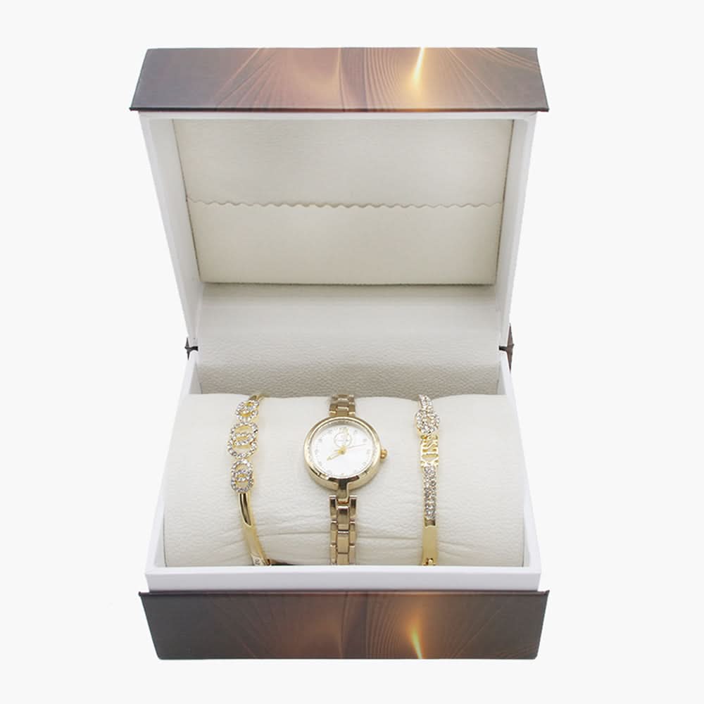 Women's Bracelet Set - Golden, Women Watches, Chase Value, Chase Value