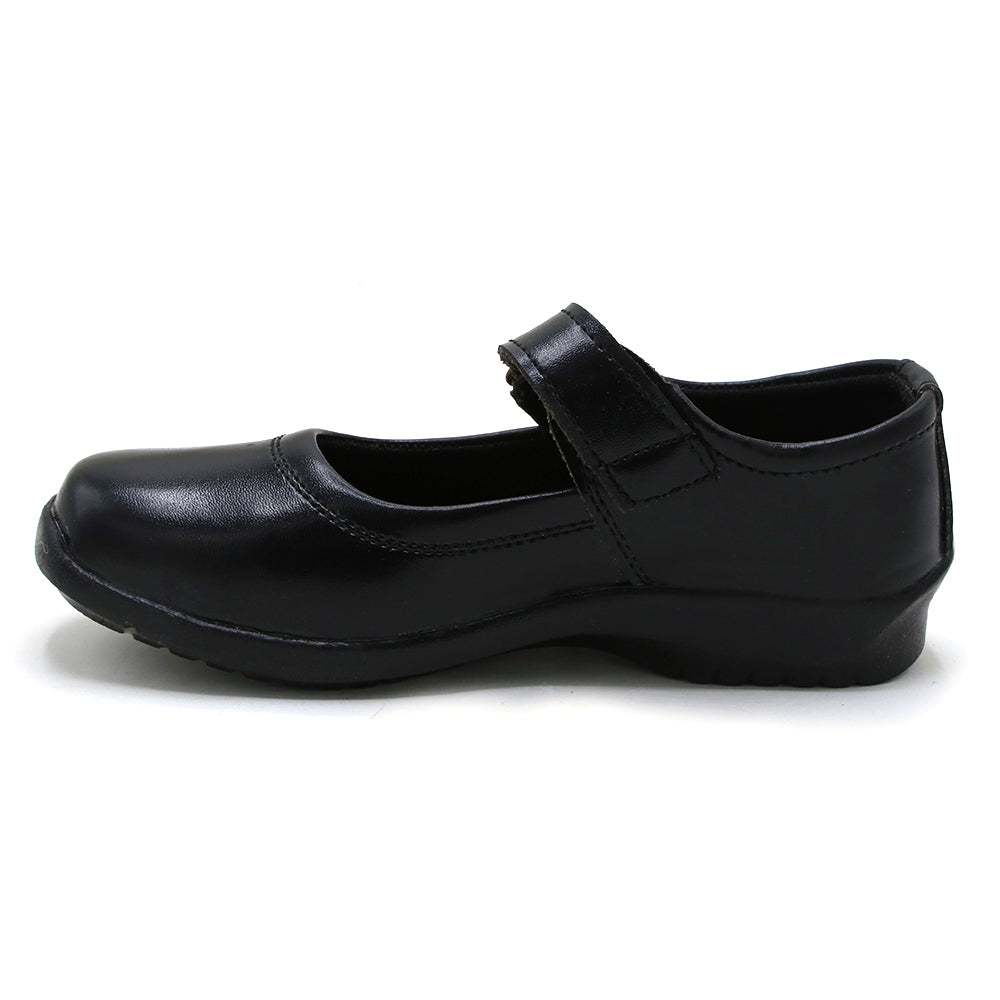 Girls School Shoes - Black, Girls Sneakers & Shoes, Chase Value, Chase Value