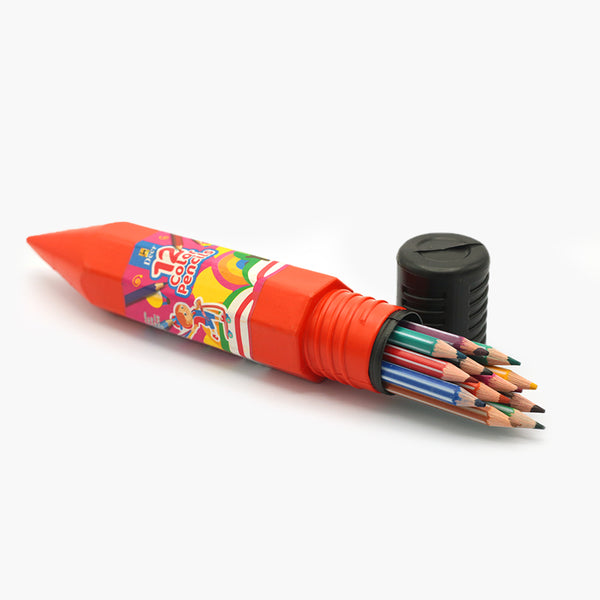 Deer Colour Pencil 12Pcs - Red, Coloring Tools, Deer, Chase Value