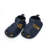 Newborn Boys Sandal - Navy Blue, Newborn Caps, Shoes & Socks, Chase Value, Chase Value