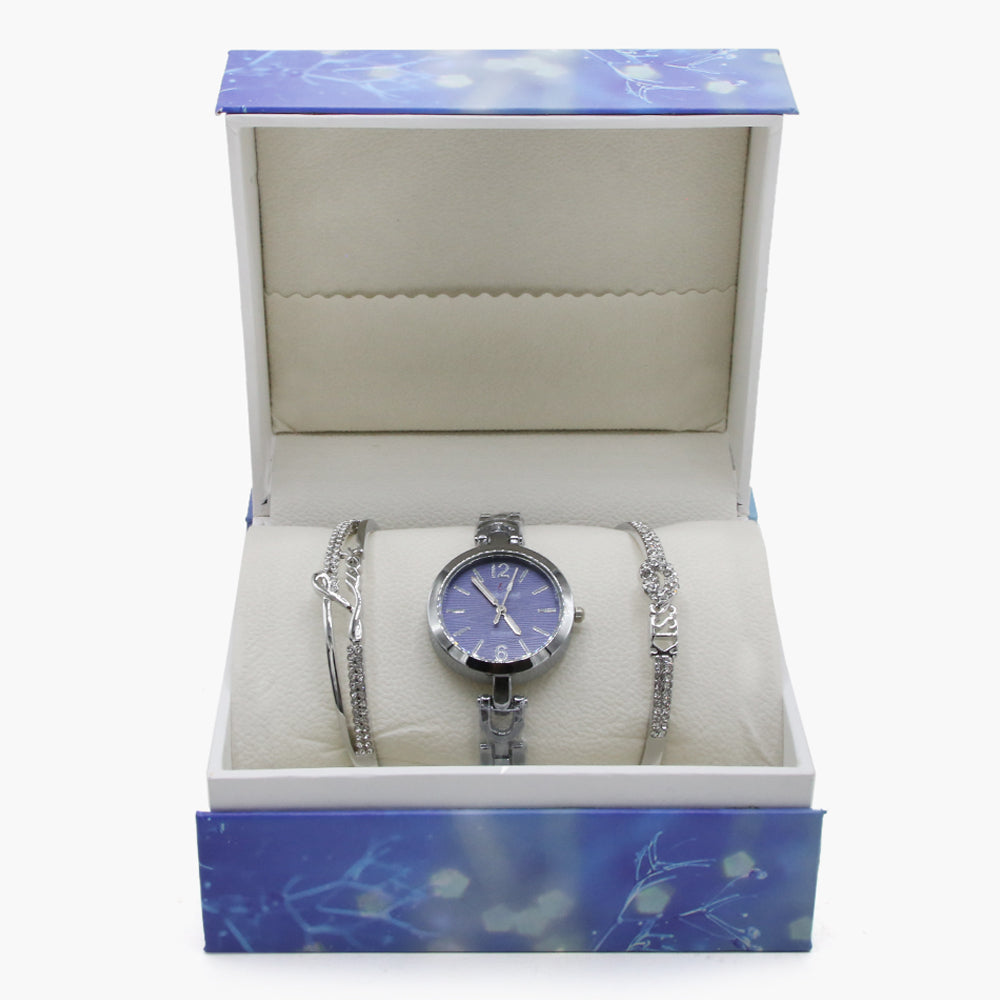 Women's Bracelet Set - Silver, Women Watches, Chase Value, Chase Value