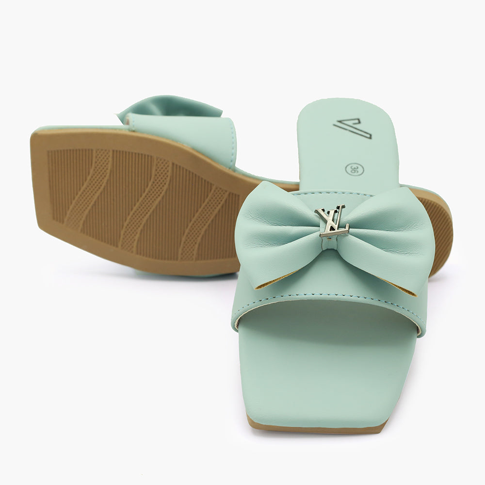 Women's Slipper - Cyan, Women Slippers, Chase Value, Chase Value