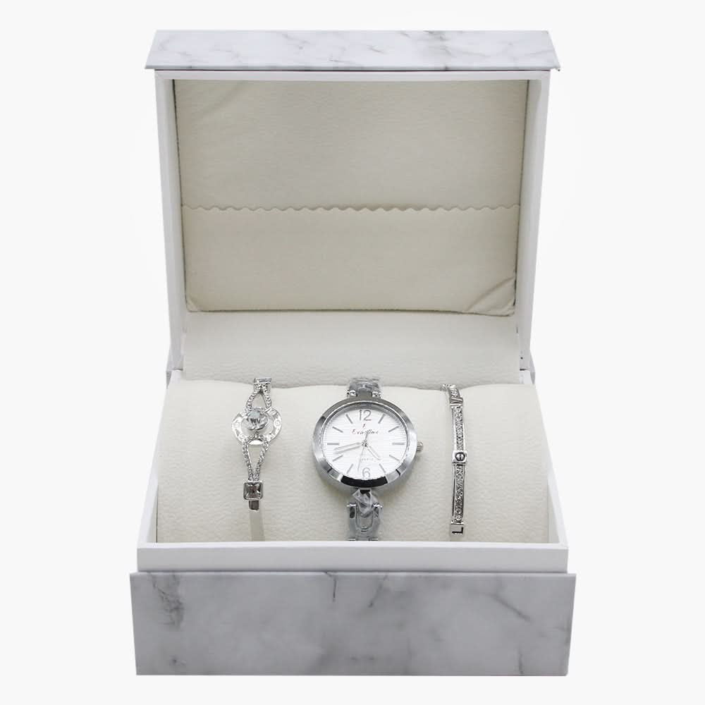 Women's Bracelet Set - Silver, Women Watches, Chase Value, Chase Value