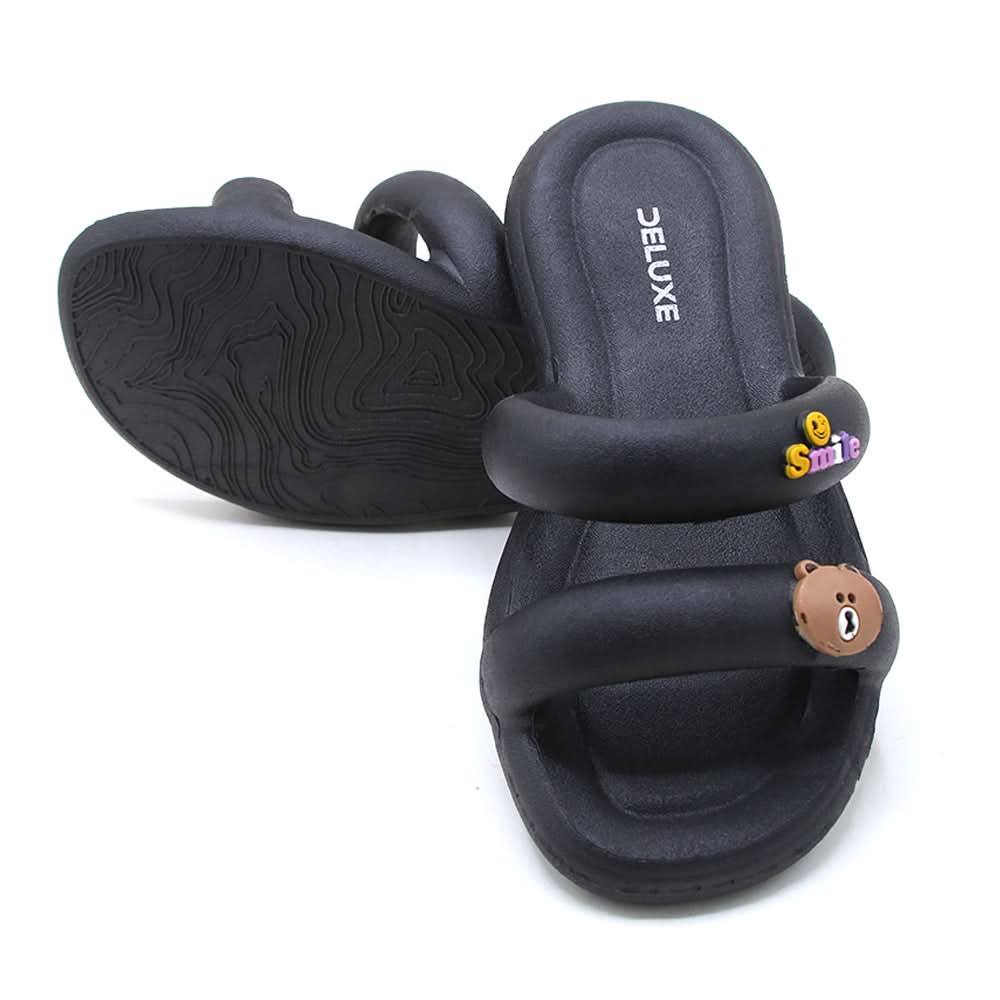 Women's Slipper - Black, Women Slippers, Chase Value, Chase Value