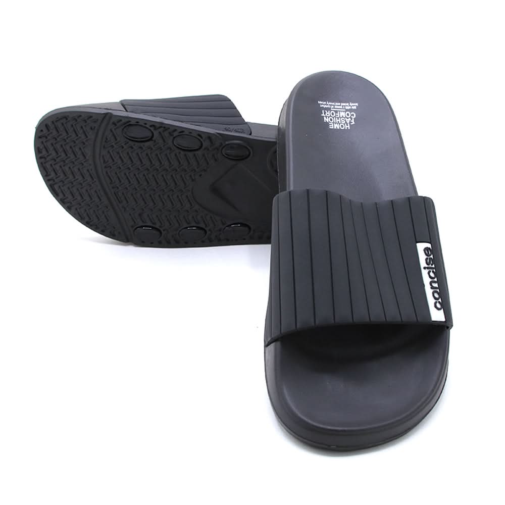 Men's Slider - Black, Men's Sandals, Chase Value, Chase Value