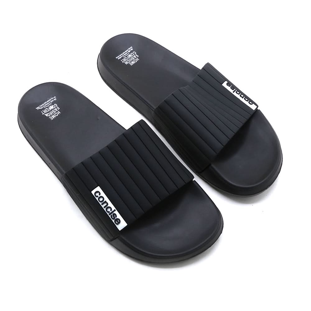 Men's Slider - Black, Men's Sandals, Chase Value, Chase Value