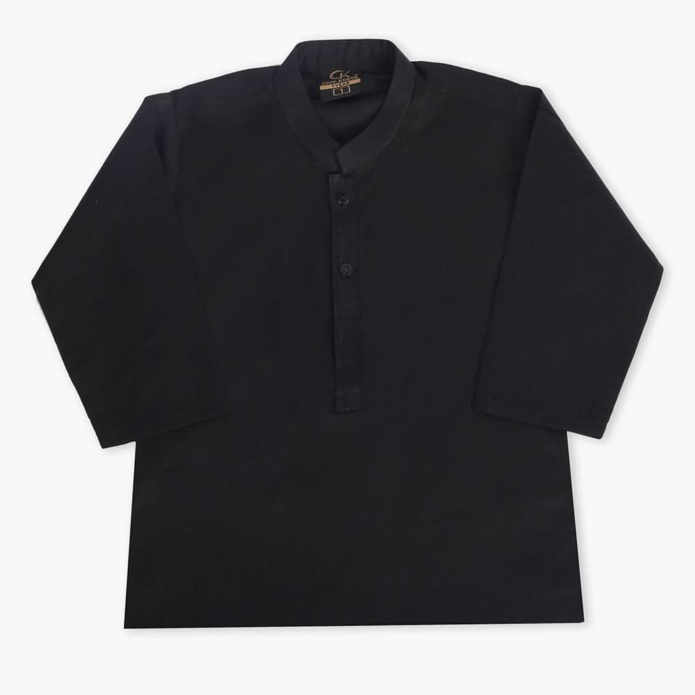 Boys Shalwar Suit - Black, Boys Shalwar Kameez, Chase Value, Chase Value